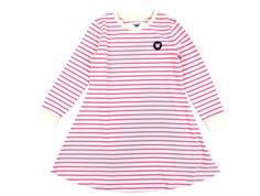 Wood Wood dress Aya offwhite/Pink stripes
